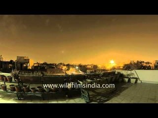View from roof in Greater Kailash - Time Lapse