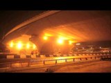 Traffic below the AIIMS flyover, Delhi - a time lapse