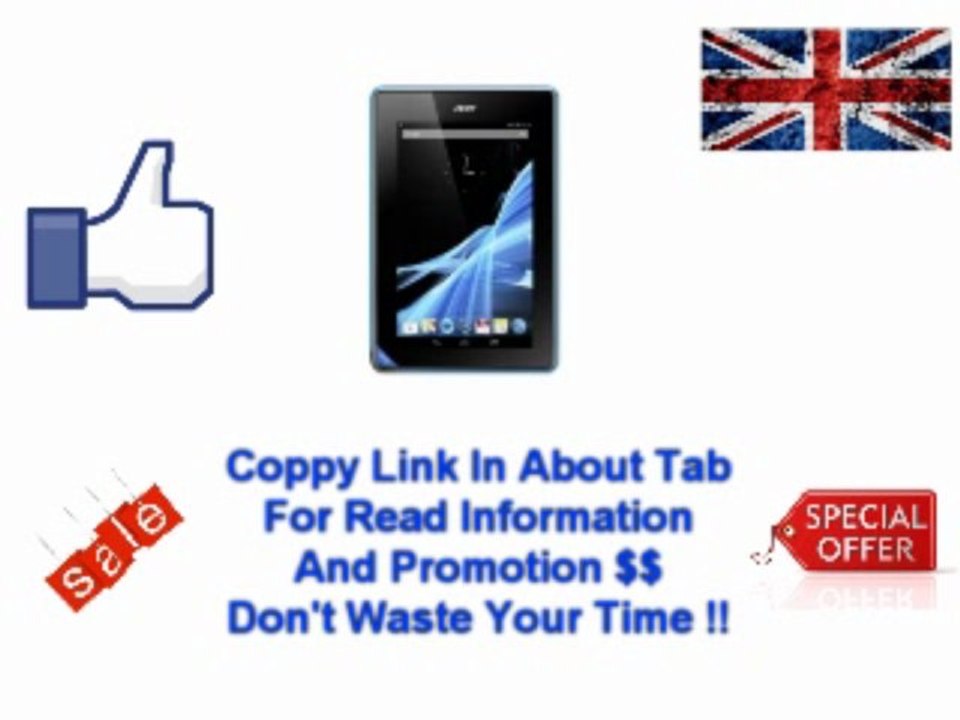 @@ purchase Acer Iconia B1 7-inch Tablet (Black) (Dual Core A9 1.2GHz, 512MB RAM, 8GB eMMC, Camera, Wi-Fi, BT, Android 4.1) UK Shopping Top Deals #_