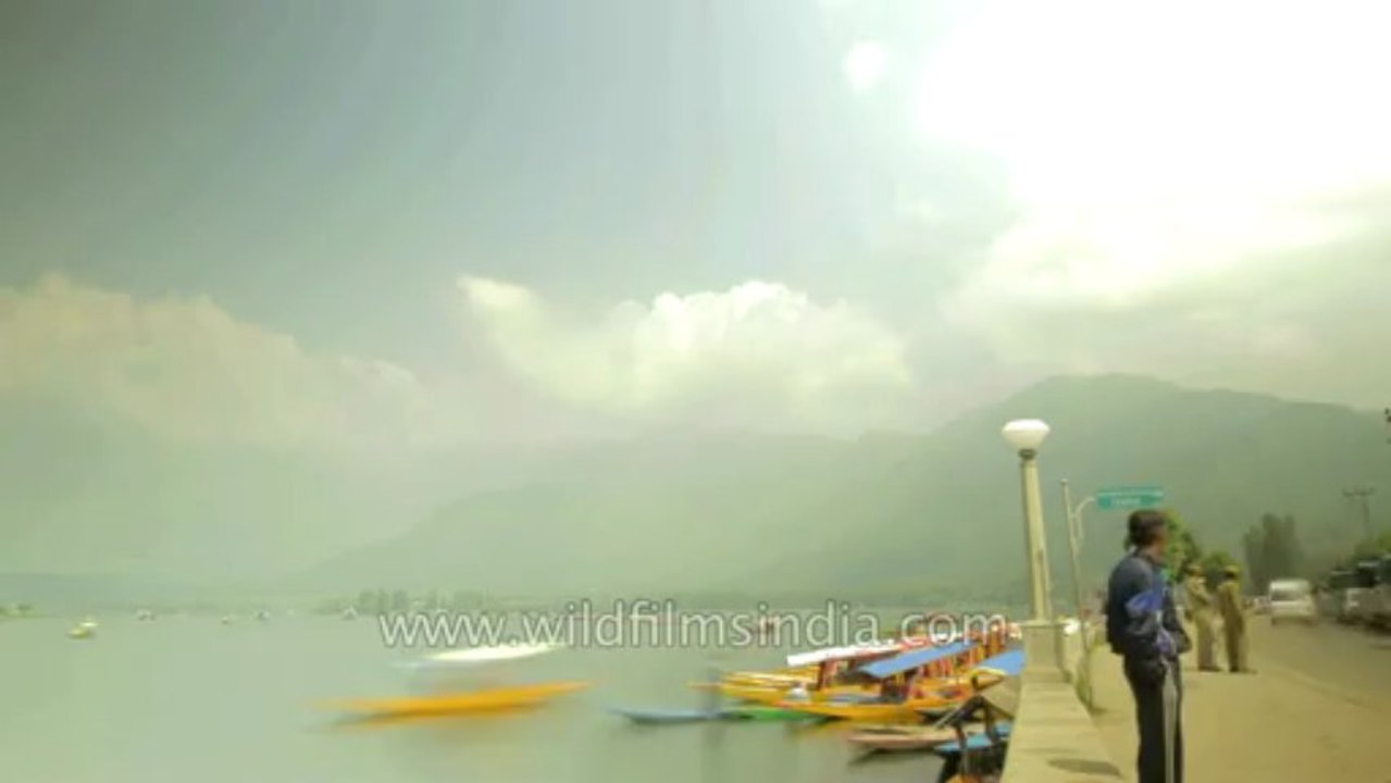 Time lapse Dal lake kashmir 3