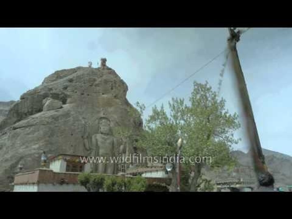 Time lapse Buddha statue