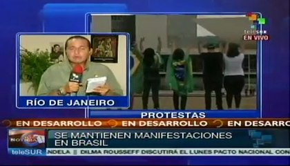 Exigen a gobernador de Río de Janeiro más inversión en temas sociales