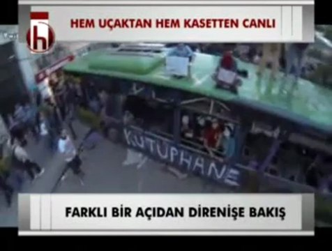 TAKSİM HAVADAN GEZİ PARKI DİRENİŞİ 2