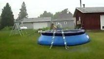 The Saddest Pool Jump Ever Attempted