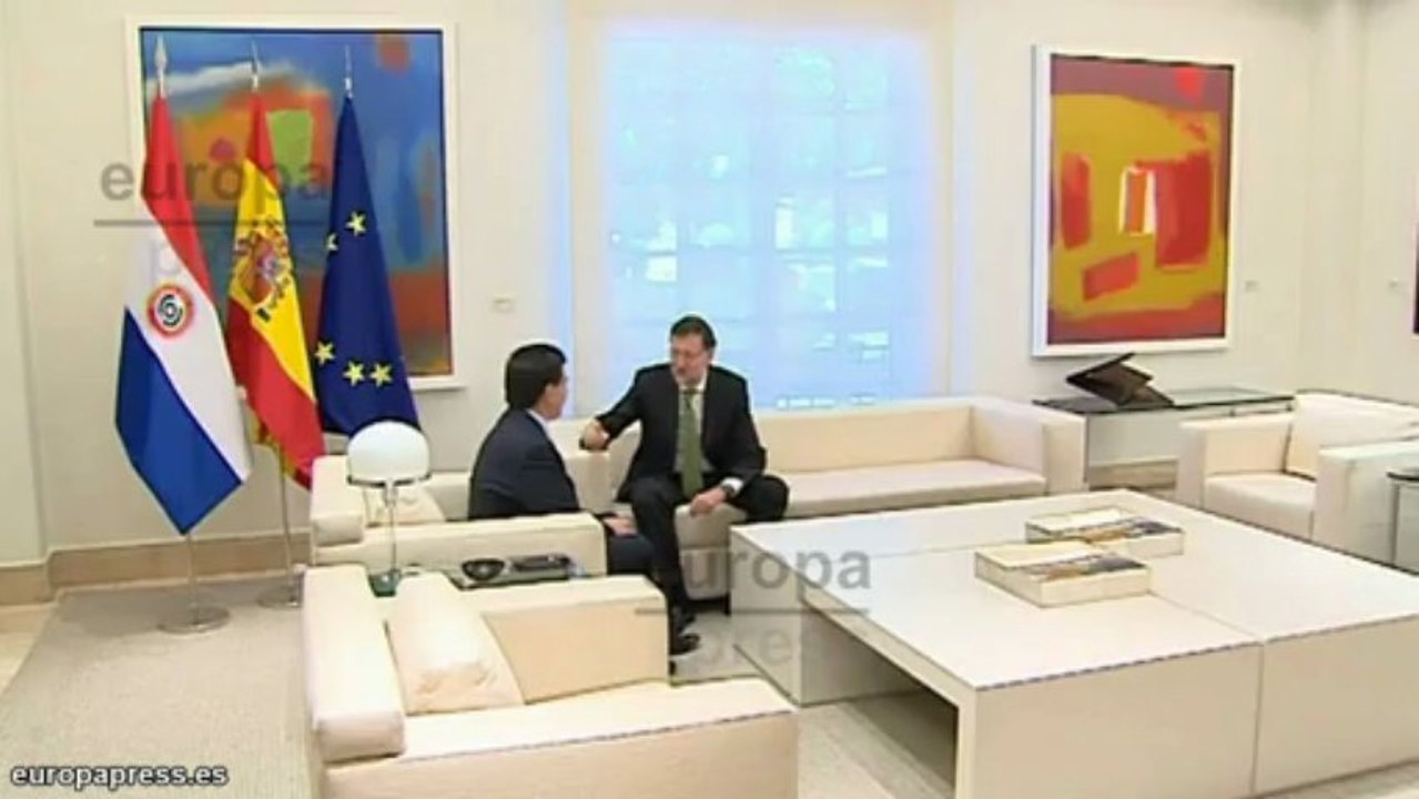 Rajoy recibe al presidente de Paraguay