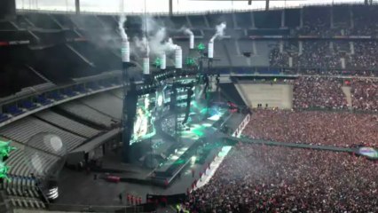 Map of The Problematique - Muse - Stade de France Juin 2013