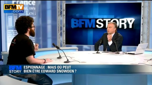 BFM STORY: Espionnage, mais où peut bien être Edward Snowden? - 24/06