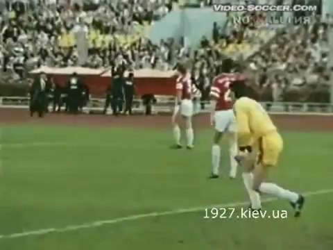 9 тур Чемпионата СССР 1990 года Спартак - Динамо Киев 1-3