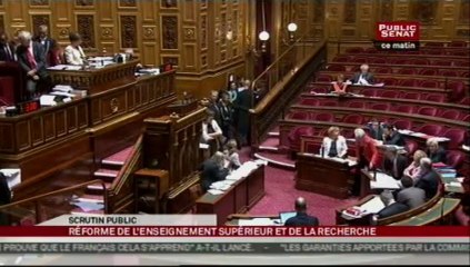 SEANCE, Projet de loi relatif à l'enseignement supérieur