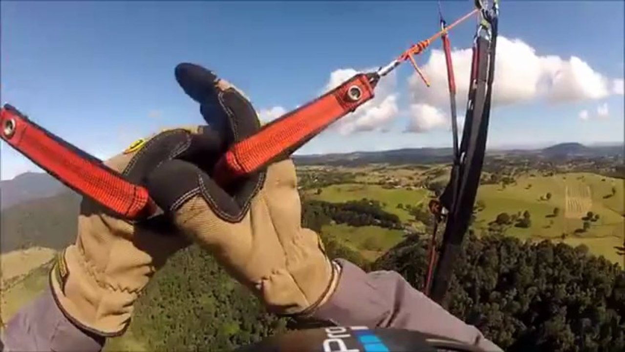 collision entre un deltaplane et un parapente
