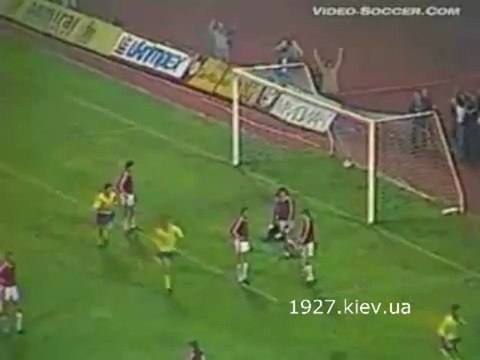 Чемпионат СССР, Динамо (Киев) - Спартак (Москва). Блестящий гол Сергея...