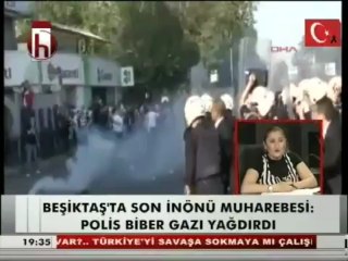 BEŞİKTAŞ'LI TARAFA POLİS MÜDAHALESİ  İNÖNÜ MEYDAN SAVAŞI