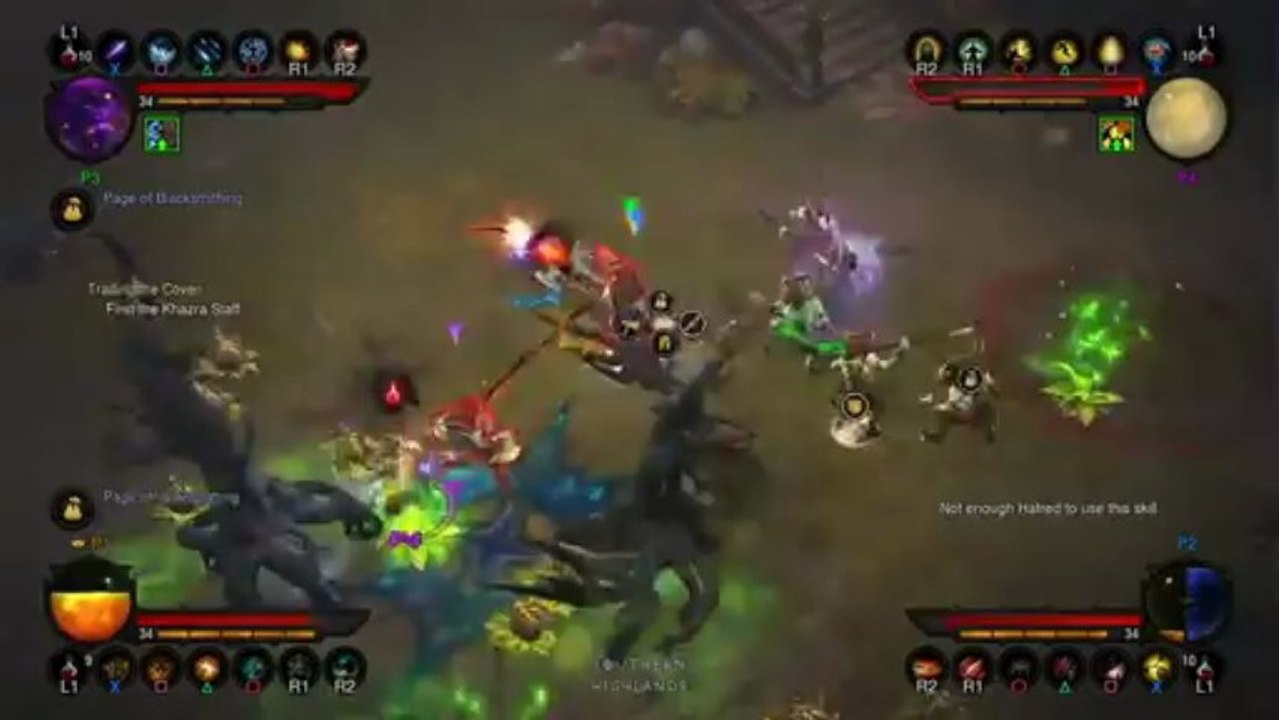 Diablo 3 - Gameplay Footage PS3 E3 2013