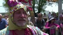 Mermaids of all stripes at Coney Island's annual parade
