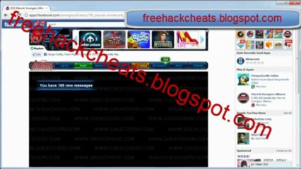 Marvel Avenger hack Cheat Free Download 2013