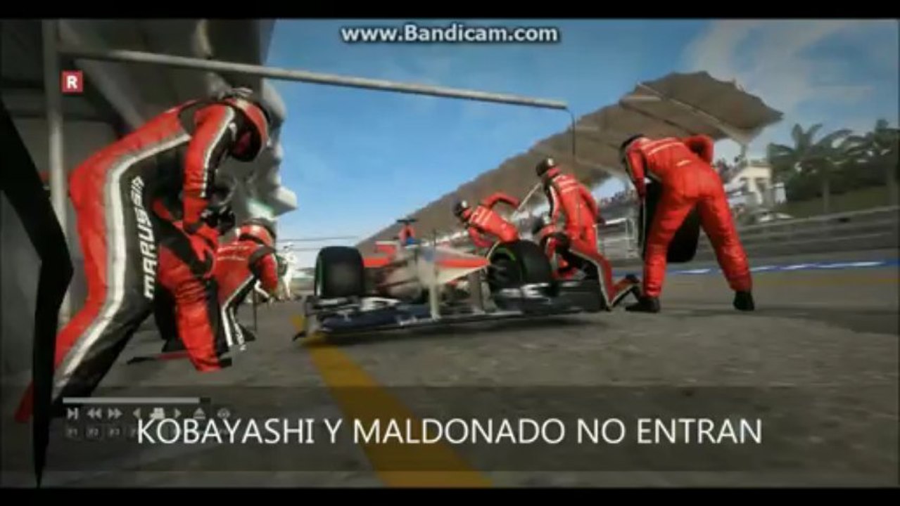 Como ganar una carrera con un Marussia