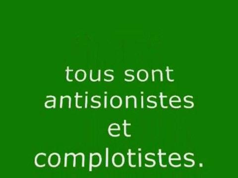 les antisionistes musulmans