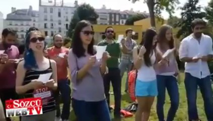 Yandık polis yandık TOMA'la bizi