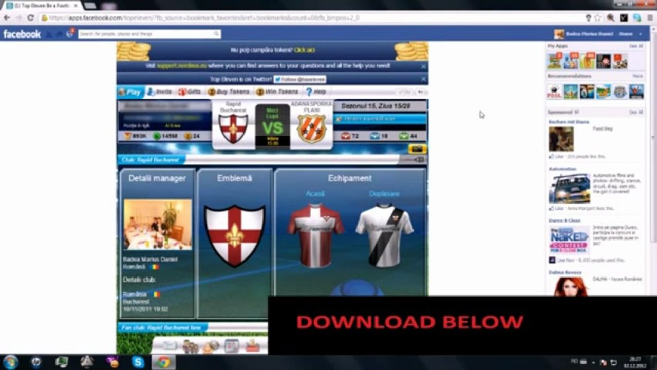 Top Eleven Hack Token - Download Token Hack Tool