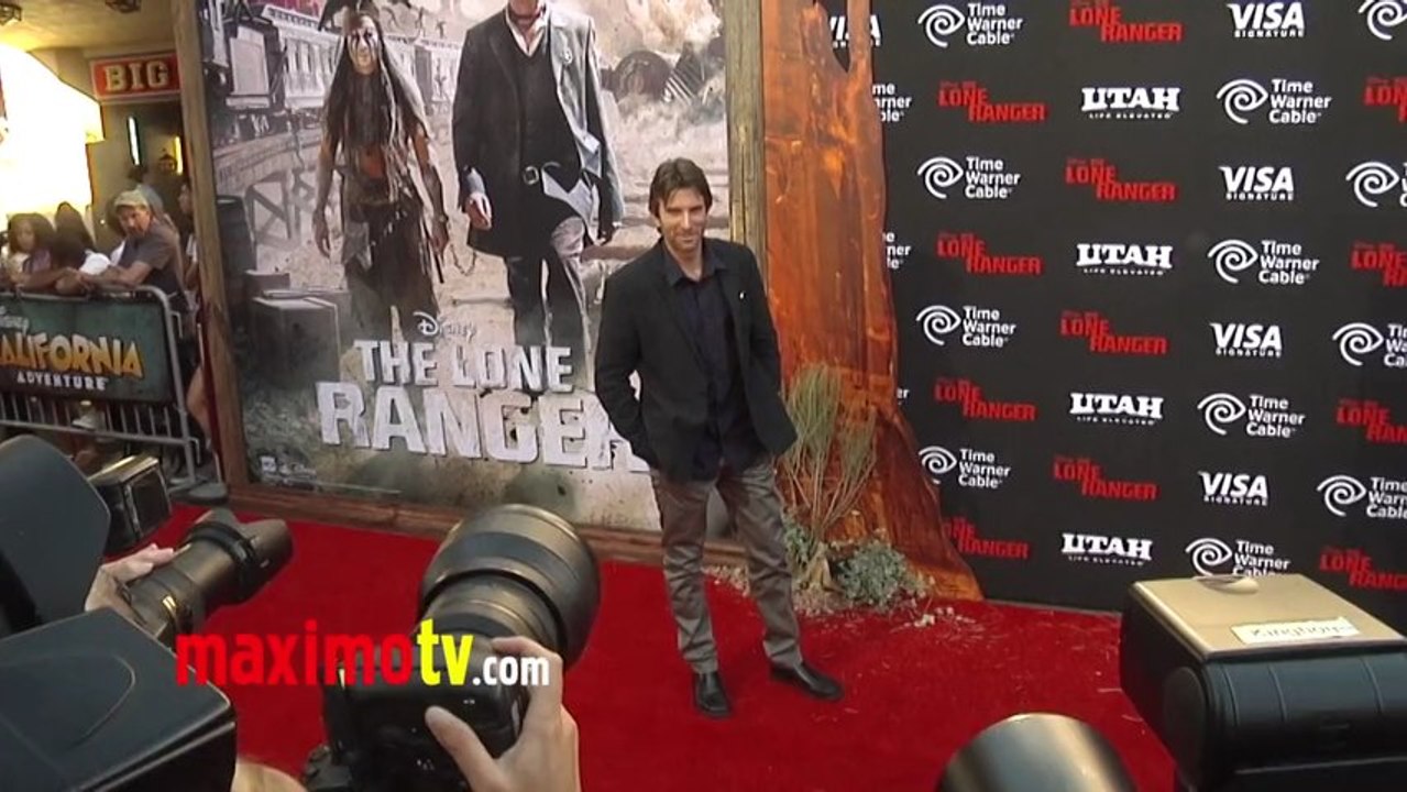 Sharlto Copley "The Lone Ranger" Premiere Disney California Adventure Park