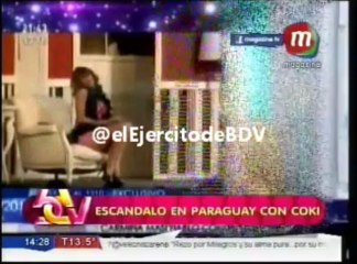 Tremendo escandalo con Coki Ramirez en Paraguay