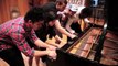 Daft Pianists - reprise de Get lucky (DAFT PUNK) par 5 pianistes. ENORME