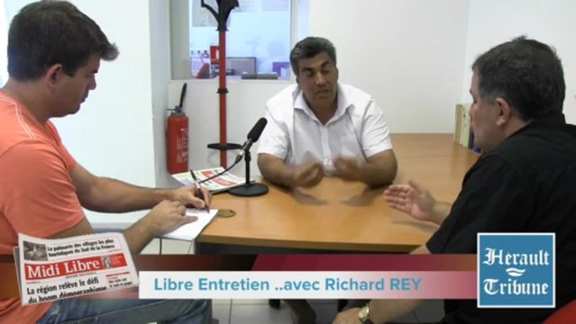 AGDE - 2013 - LIBRE ENTRETIEN avec Richard REY Parti de gauche