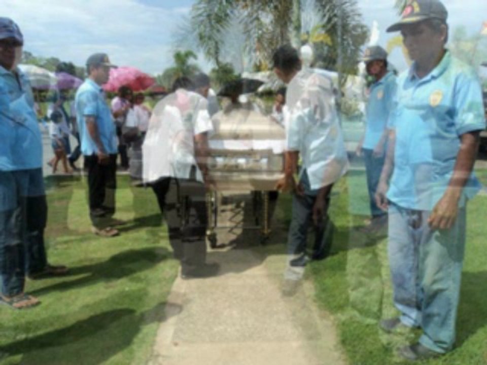 Interment of Filomena R. Lacaba