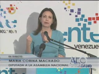 María Corina Machado sobre grabación: Pretenden doblegar al pueblo con el chantaje y la mentira