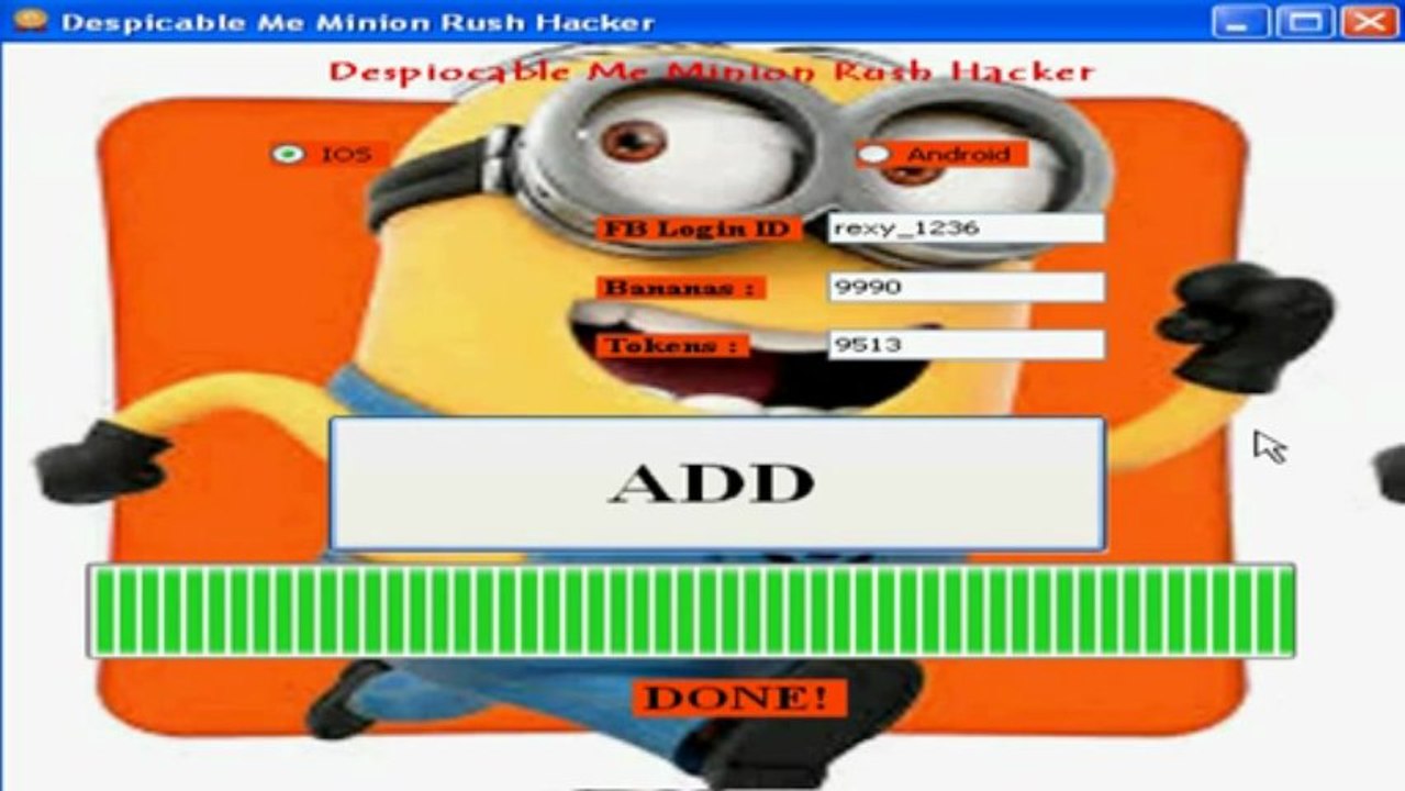 Hack Despicable Me Minion Rush Cheats Tool For All Devices mp4