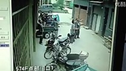 Two Year Old Falls From A Fifth Floor Window And Is Caught By Passers-By