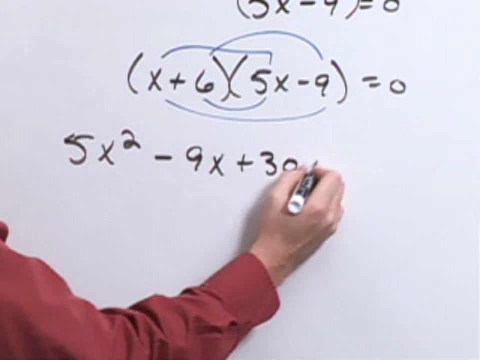 Finding the Quadritic Equation