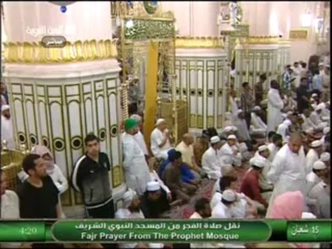 أدعية ماقبل الفجر من المسجد النبوى بالمدينة المنورة