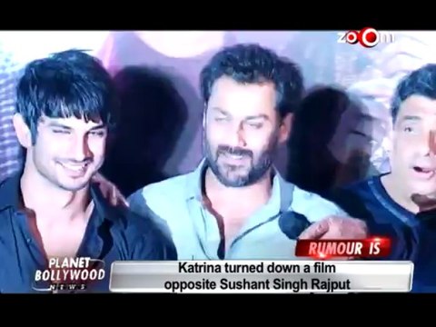 Katina turned down a film opposite Sushant Singh Rajput