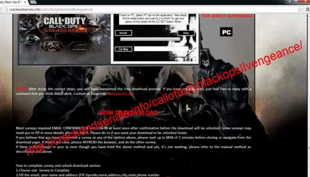 call of duty black ops II vengeance[DOWNLOAD](PC,PS3,XBOX360)[Crack][Keygen][FIX]
