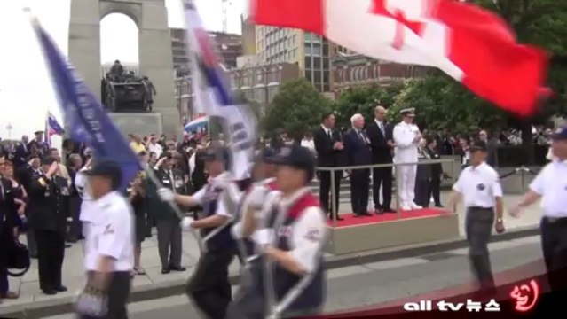 온주 오타와 한국전 참전 기념식 ALLTV NEWS EAST 24JUNE13
