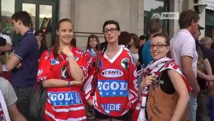 CENTINAIA IN PIAZZA: "NOI SIAMO L'ALLEGHE HOCKEY"