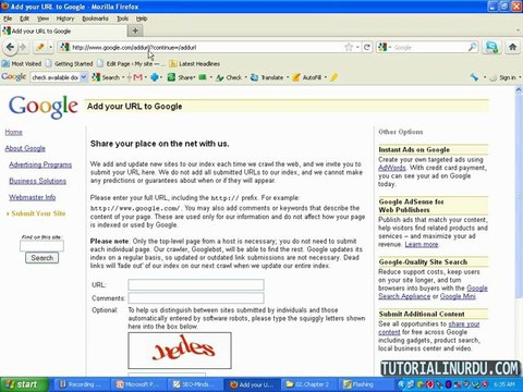 08. (SEO in Urdu) Site indexing