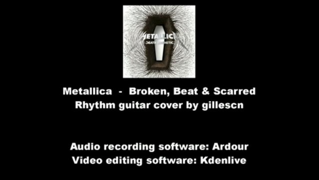 Metallica - Broken, Beat & Scarred (Rhythm Guitar Cover)