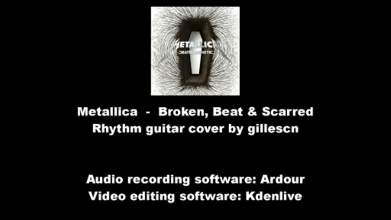 Metallica - Broken, Beat & Scarred (Rhythm Guitar Cover)