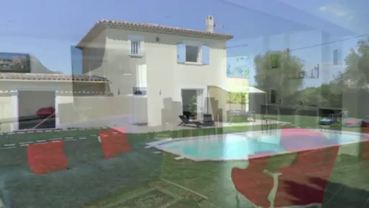 A vendre VILLA à VENCE résidentiel - vue montagne - piscine - 165 m² sur terrain 1500.00 m²