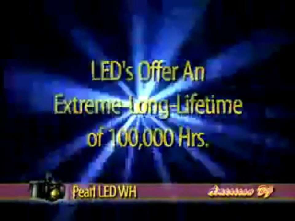 American DJ Pearl LED WH