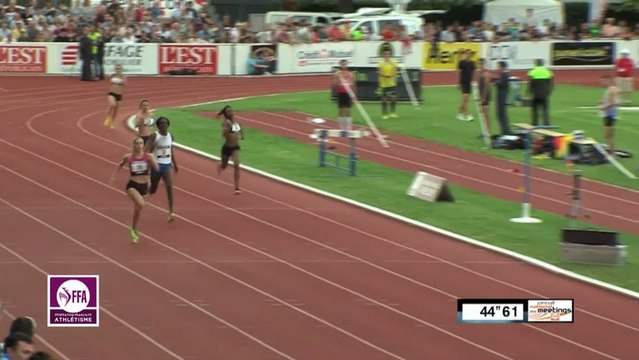 400m F Meeting Besançon 2013