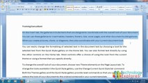 Formatting Paragraphs in Ms Word 2007 ch 5