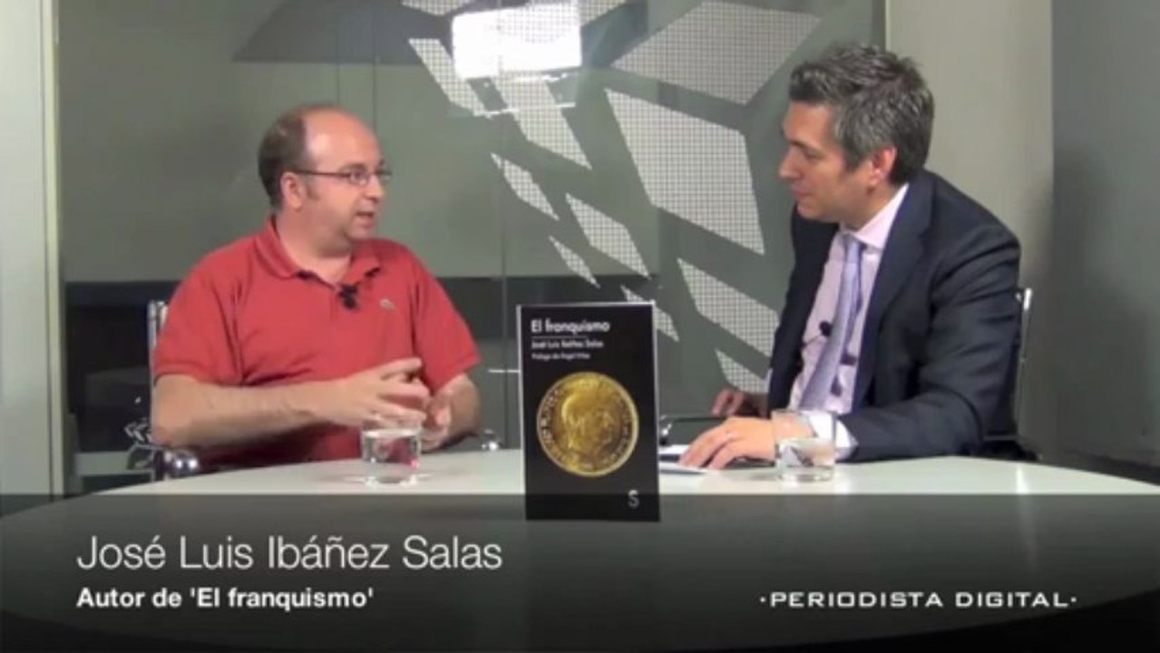 José Luis Ibáñez Salas, autor de 'El franquismo'. 24-6-2013