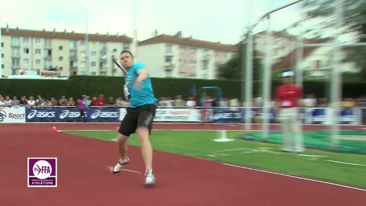 Lancer du javelot M Meeting Besançon 2013