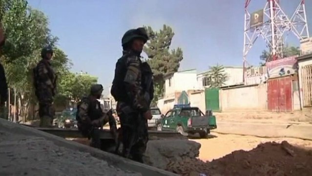 Afghanistan: Gunfire as Taliban attack presidential palace