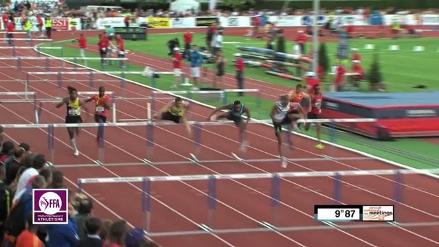 110m haies Meeting Besançon 2013