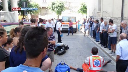 Andria: Incidente con scooter su via Cavallotti