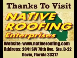 Roofiing Contractors Davie